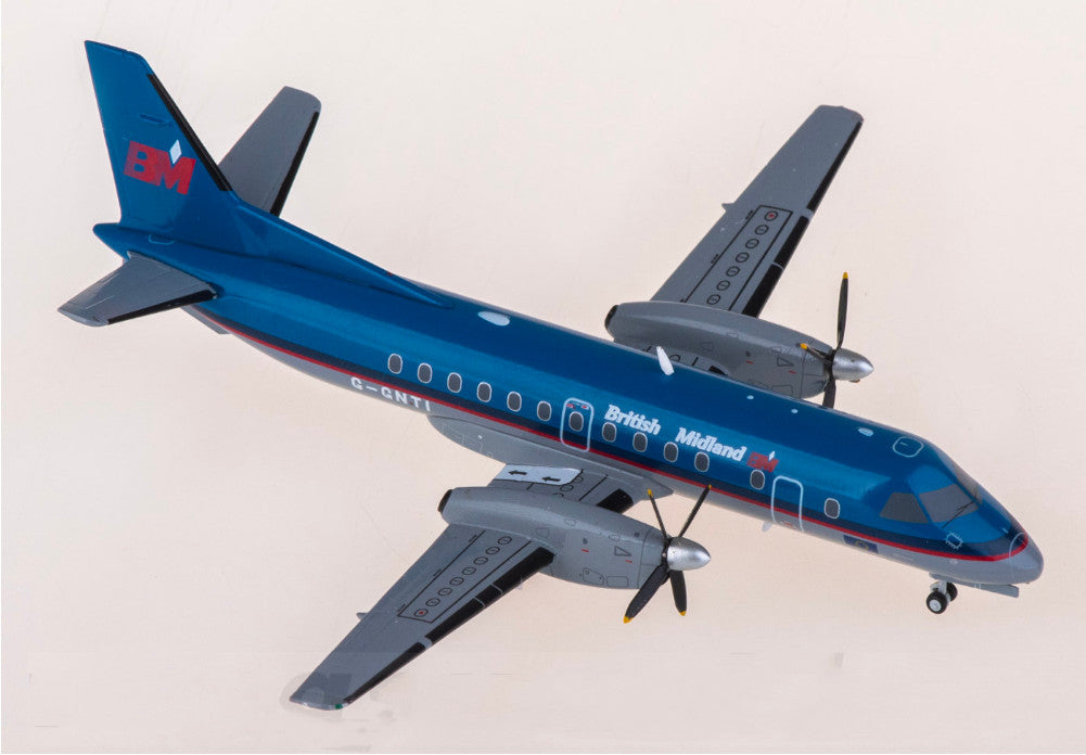 1:200 JC Wings BMI Saab 340B G-GNTI Airplane Diecast Aircraft Plane Model