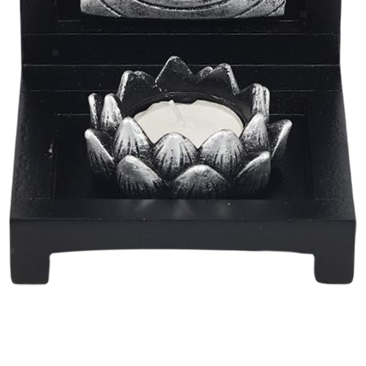 Buddha Candle Holder, Sculpture Collectible Ornament Tea Light Holders