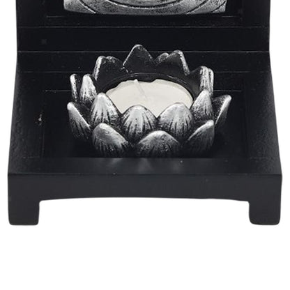 Buddha Candle Holder, Sculpture Collectible Ornament Tea Light Holders