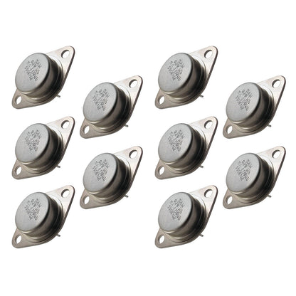 10X 2N3055 Transistor NPN TO-3 15A 60V 115W Power Switch Amplifier Metal Case