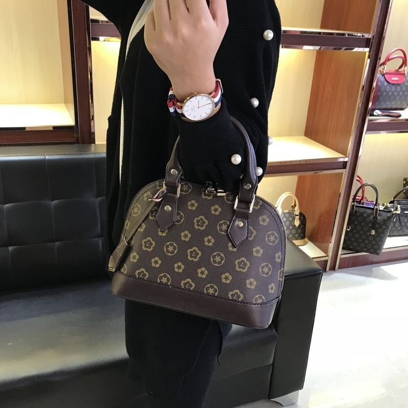 Luxury Bag Shell Shape Zipper Handbag Purse Fashionable Pillow Messenger Bags