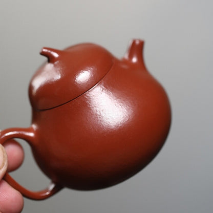 80ml Chinese Kungfu Tea Pot Real Yixing Zisha Zhu Clay With Certificate Handmade