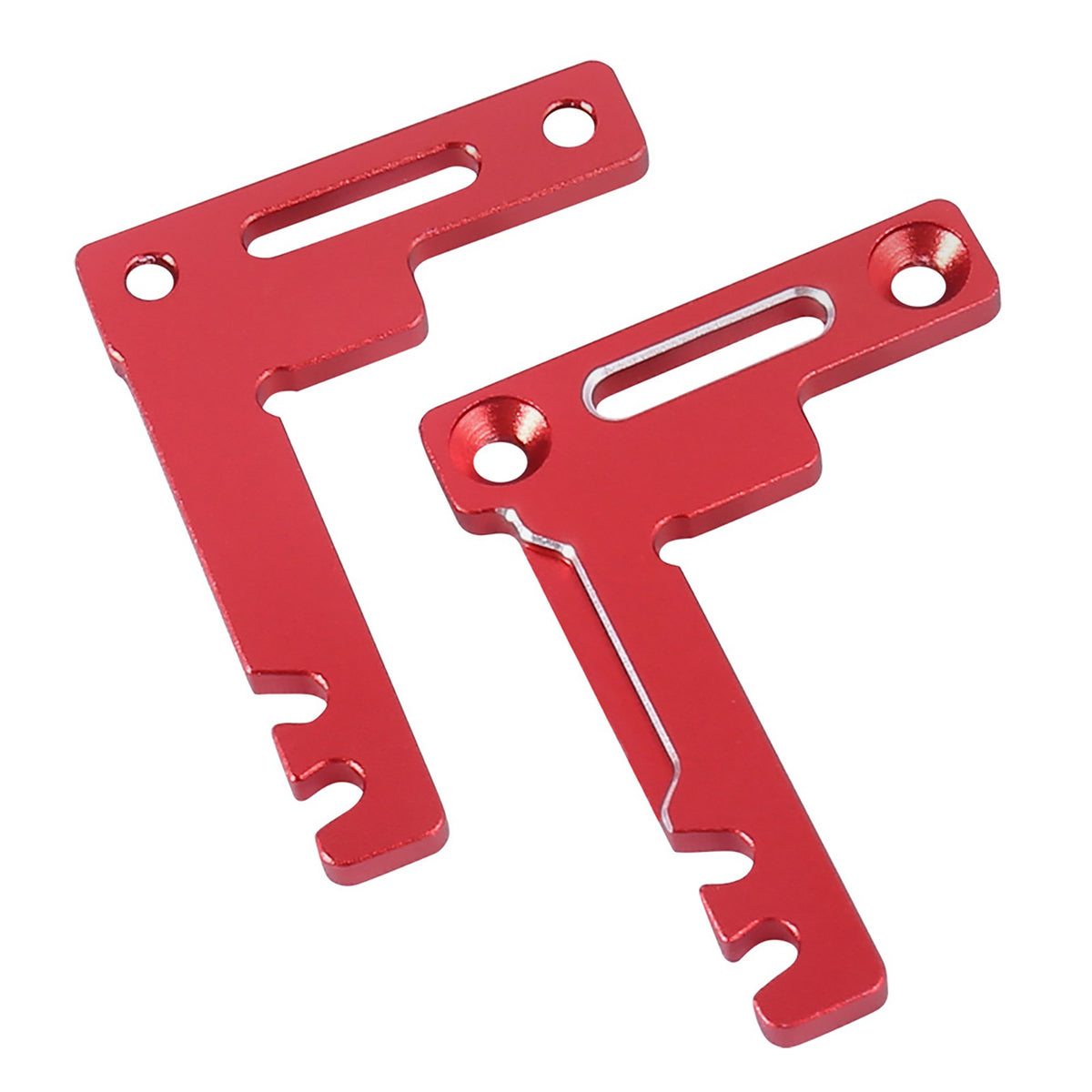 Aluminum Short Battery Holder Bracket Set For Tamiya TT02 Series