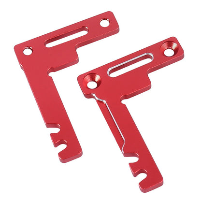 Aluminum Short Battery Holder Bracket Set For Tamiya TT02 Series