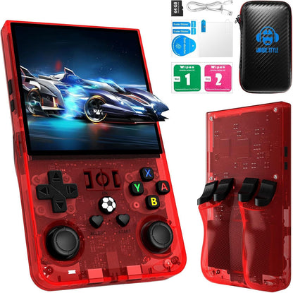R36max 4 Inch Super Screen Open Source Handheld Game Console Linu 15000+Games