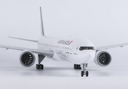 1:157 47CM AIR FRANCE BOEING 777-300ER Plane Landing Gear Resin Aircraft Model