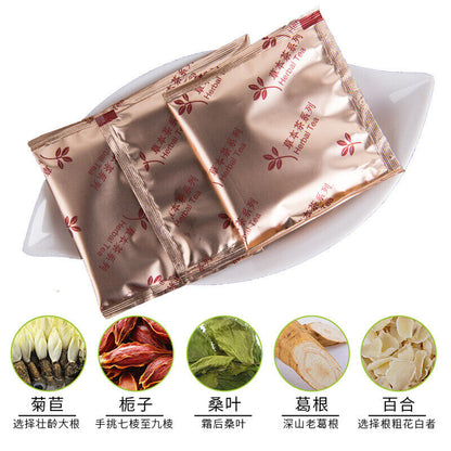 3g * 20 Bags Healthy Herbal Tea Jujuzhizibaihe Chinese Chicory and Gardenia Tea