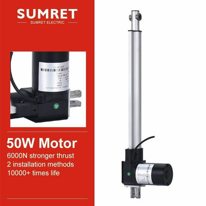 Electric Linear Actuator 6000N DC 12V14V Motor Controller 2000n 50mm 100mm 150mm