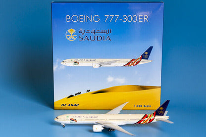 1:400 Phoenix Saudia BOEING 777-300ER Passenger Airplane Diecast Aircraft Model