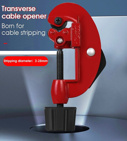 Longitudinal Opening Knife Sheath Cable Slitter Fiber Optic Cable Stripper SI-01