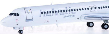 1:200 Herpa Helvetic Airways Fokker 100 Passenger Aircraft Diecast Plane Model
