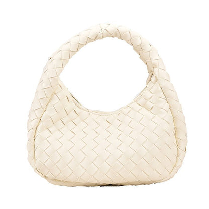 Small SYNTHETIC Leather Woven Tote Bags Shoulder Bag Fashion Summer Handbags Sac