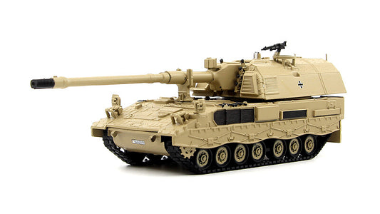 1/72 German PZH2000 self-propelled artillery howitzer chariot model desert