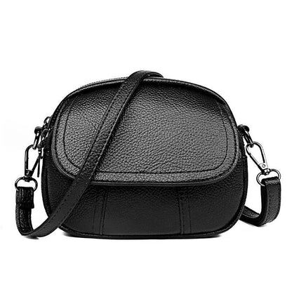 Autumn Fashion Shell Bag Synthetic Leather Shoulder Purse Elegant Luxury Travel