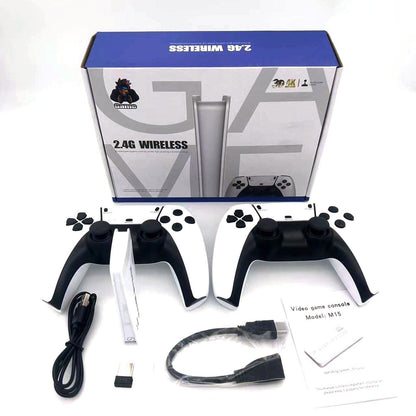Dual Controller TV Game Console Retro HD PSP Arcade 4K Home Game Console-usa1