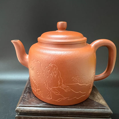 210cc chinese Yixing Handmade Zisha teapot DaHongPao JinZhong Gongfu Hu Tea Pot