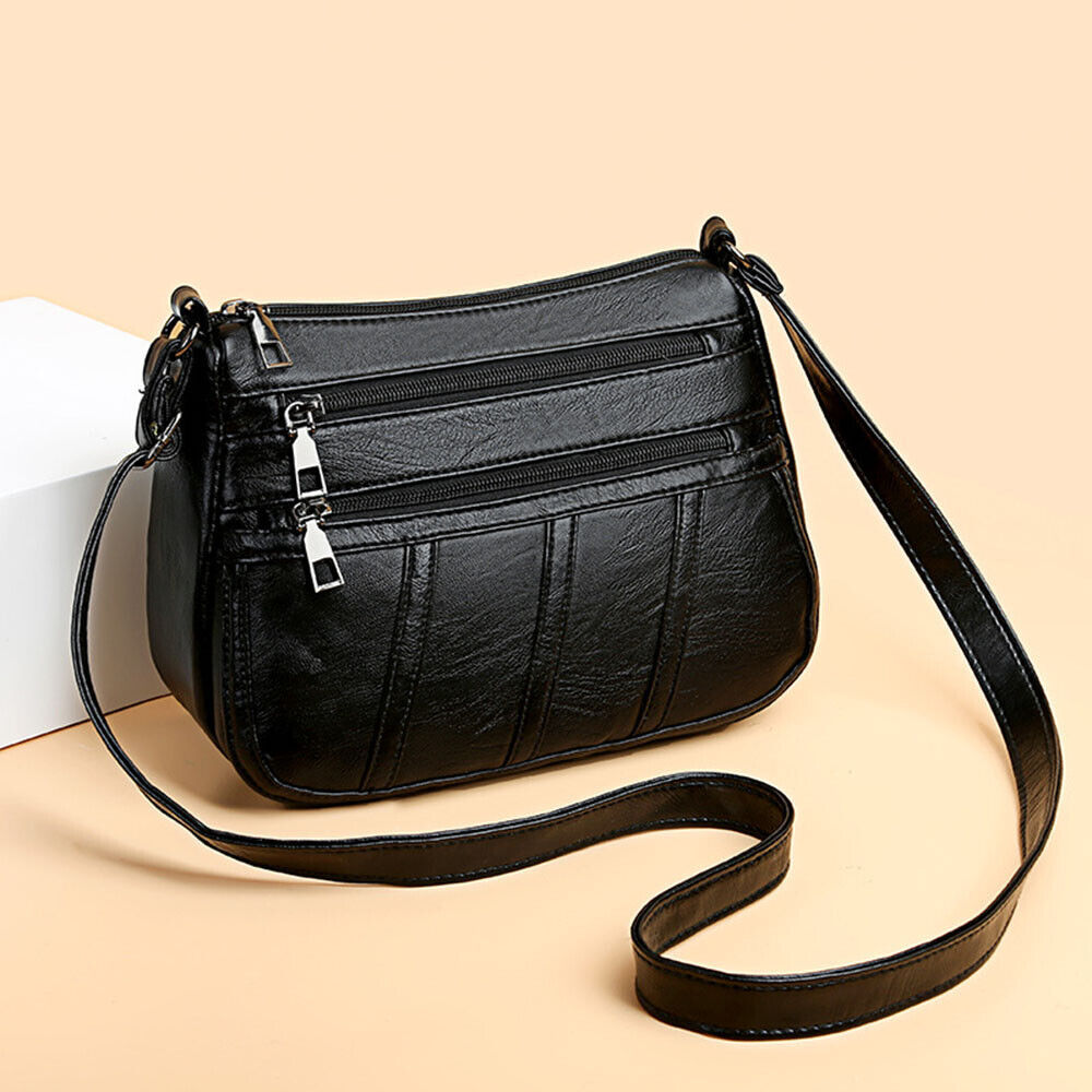 Women PU Leather Crossbody BagsTote Bags Shoulder Bag Travel Bags Large Capacity