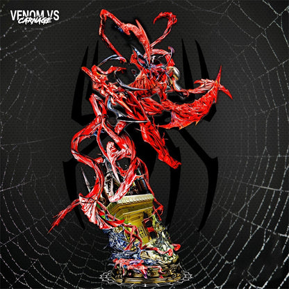 1/24 resin figure model Movie Monster Red Venom Unassembled unpainted