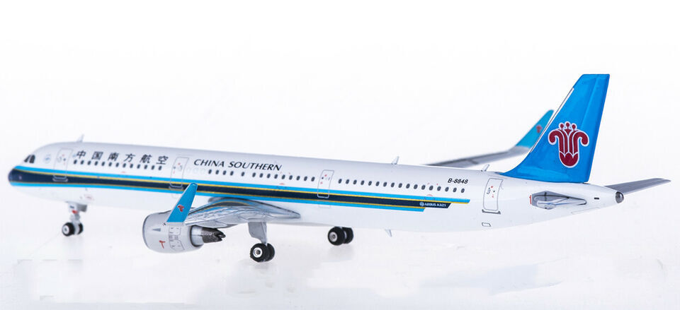 1:400 Phoenix CHINA SOUTHERN AIRBUS A321 Passenger Aircraft Diecast Plane Model