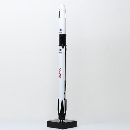1:233 Space X Falcon 9 Crew Dragon Spacecraft Rocket Model Toy