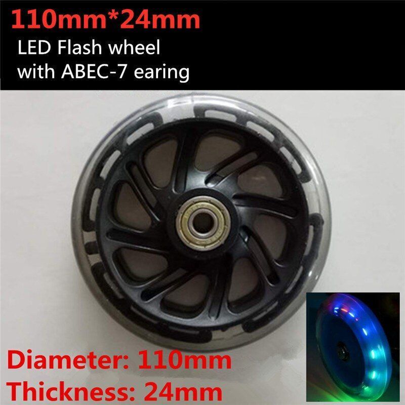 1pc 200/180/175/145/120/40/30/24mm Scooter Skating Wheel Tire PU Skateboard 12 V