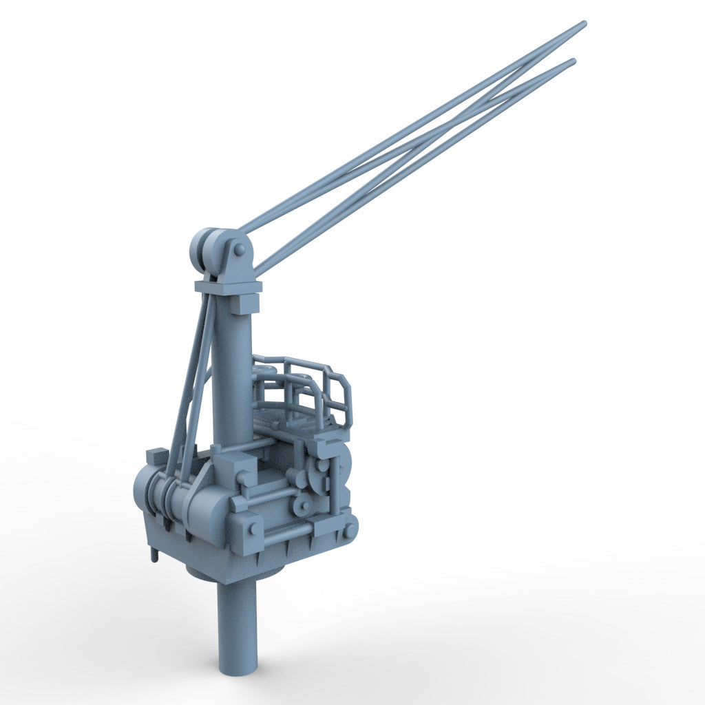 Yao's Studio LYCG350353 1/350 Model Upgrade Parts German Navy Gantry Crane