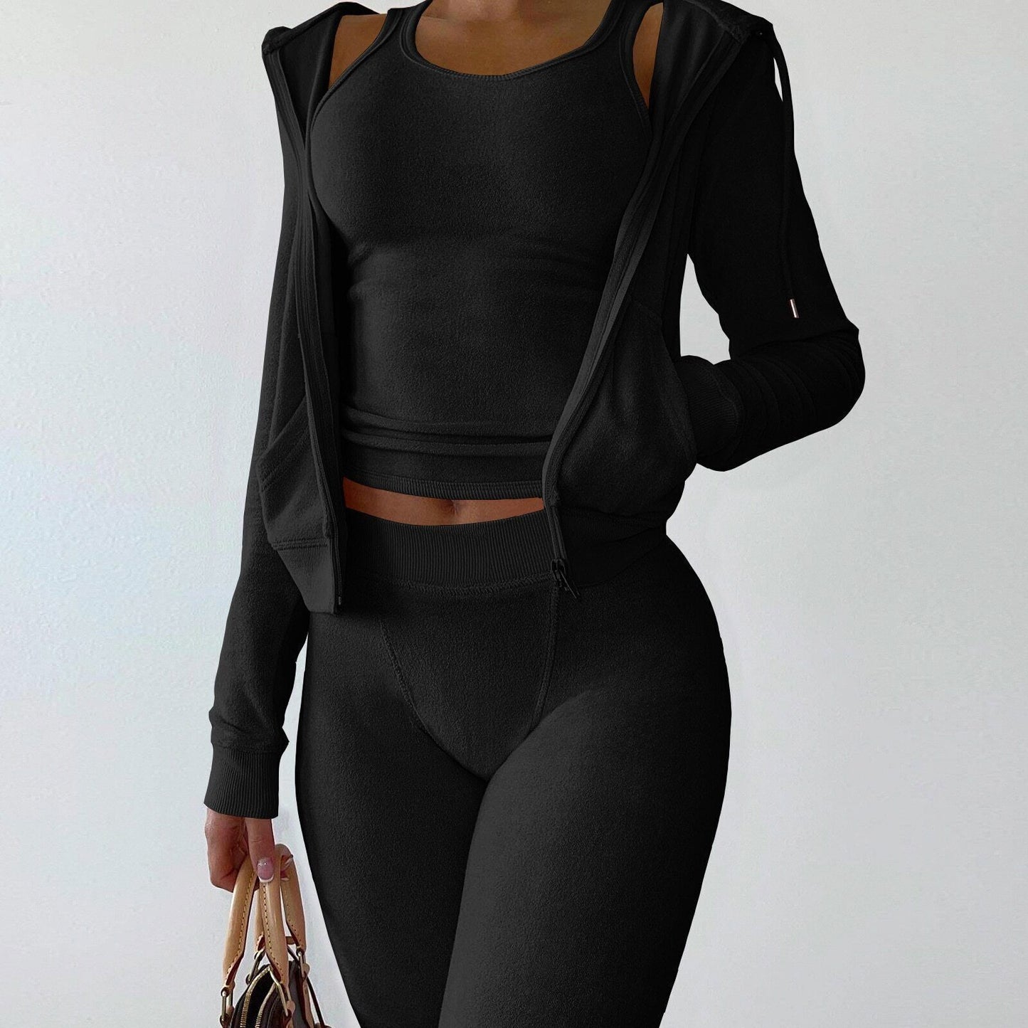 Jacket Tracksuit Two Piece Set 2 Pieces Sets Women Outfit Sweatsuit Jackets