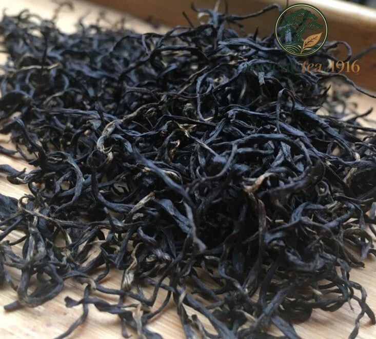 250g Premium Jiuqu Hongmei Black Tea 9 Curved Red Plum" Hangzhou,Fragrant Smooth