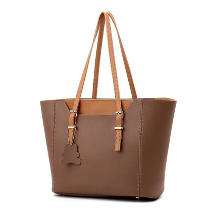 2PCS Women's Ladies Handbag Big Shoulder Messenger Tote Crossbody Bags Purse