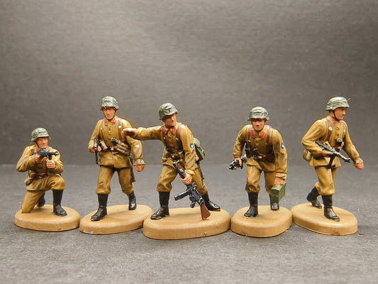 1/72 War II Chinese National Army Assault Team handpainted Soldier Model*6270