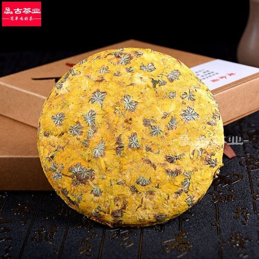 Chrysanthemum Aroma Dried Flower Tea Cake Blooming Tea Nectar Scented Herbal Tea