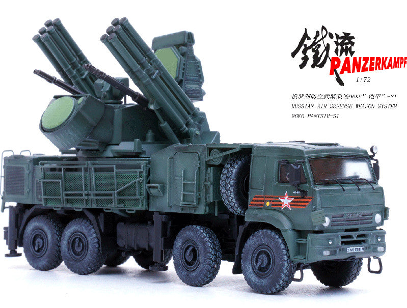 PANZERKAMPF 1/72 Russian S1 Armored Air Defense System Model Parade Painting