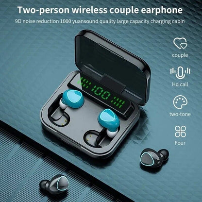 Bluetooth Earbuds for iphone Samsung Android Wireless Earphone IPX7 Waterproof