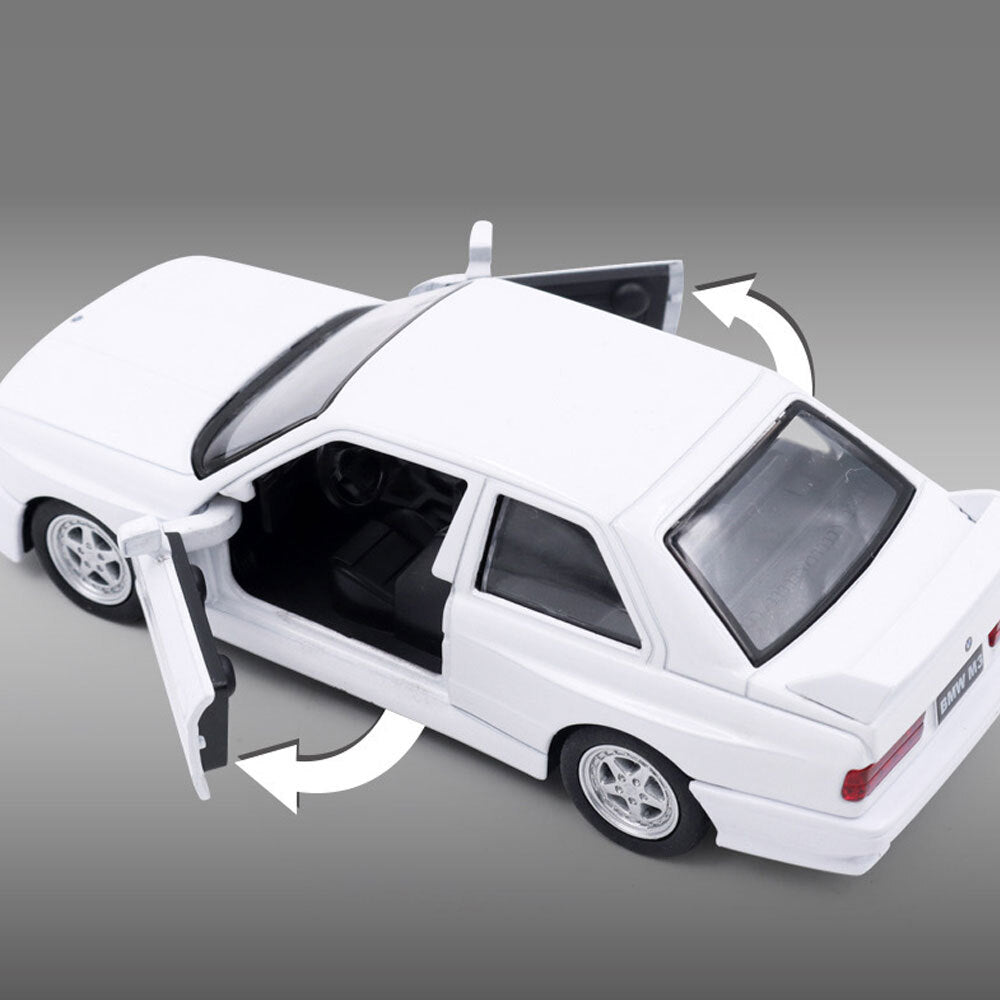 1/36 BMW M3 Model Car Metal Diecast Toy Vehicle Boys Toys Kids Gifts Doors Open