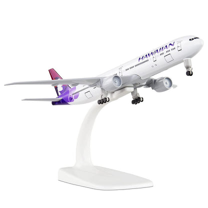 1:300 20cm Hawaii B777 Alloy Diecast Plane Model Aircraft Airplane Deocr Gift