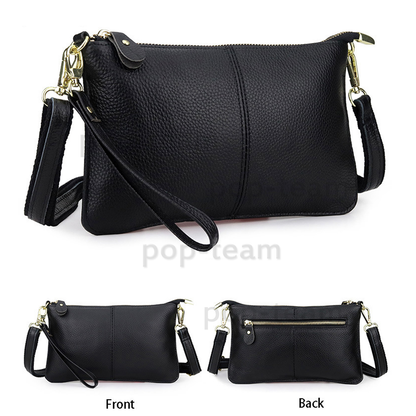 Women Leather Handbag Messenger Crossbody Shoulder Hobo Tote Bag Wristlet Purse