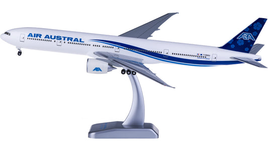1:200 37CM Hogan AIR AUSTRAL BOEING 777-300ER Passenger Plane ABS Plastic Model