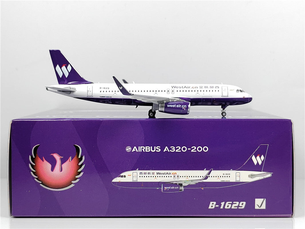 1:400 Phoenix WestAir AIRBUS A320 Airplane Diecast Aircraft Plane Model