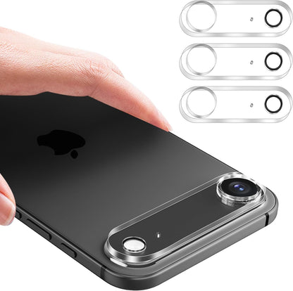 3PCS Rear Back Camera Lens Protector Tempered Glass for Iphone Air- HD Clear Ful