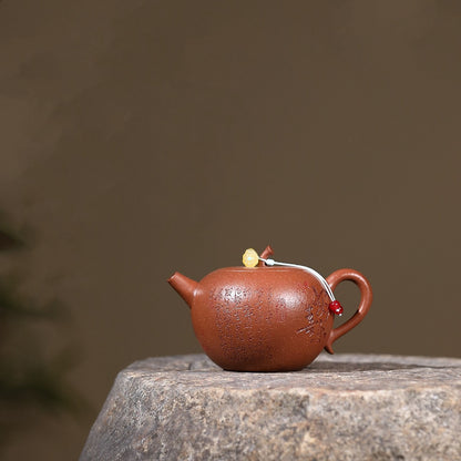 6.8oz Handmade Tea Pot Real Yixing Zisha Jiangpo Clay Master Kungfu Tea Pots New