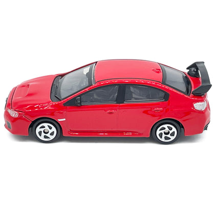 1/64 Subaru WRX STI Model Car Sedan Diecast Toy Cars Boys Toys for Kids Red