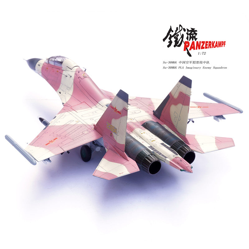 1:72 Panzerkampf PLA Imaginary Enermy Squadron SU-30MKK Fighter Diecast Model