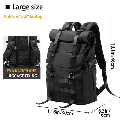 3 in 1 Convertible Travel Backpack Men Women 17inch Backpack Teen School Bag