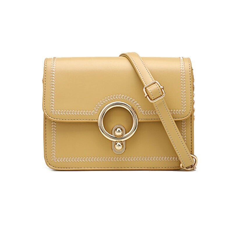 Women Shoulder Bag Material Chains Crossbody Bag Girl Beautiful Embroidery