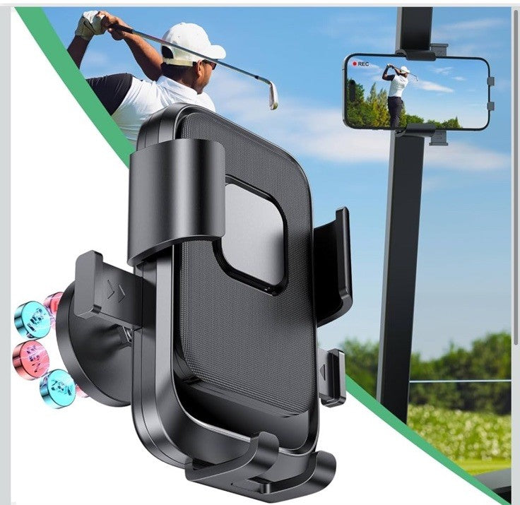 Golf Cart Phone Holder Cell Phone Holder Mount Universal for iPhone Galaxy Phone