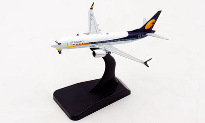 JC Wings Jet Airways India For Boeing B737 MAX8 VT-JXB 1:400 plane Pre-built