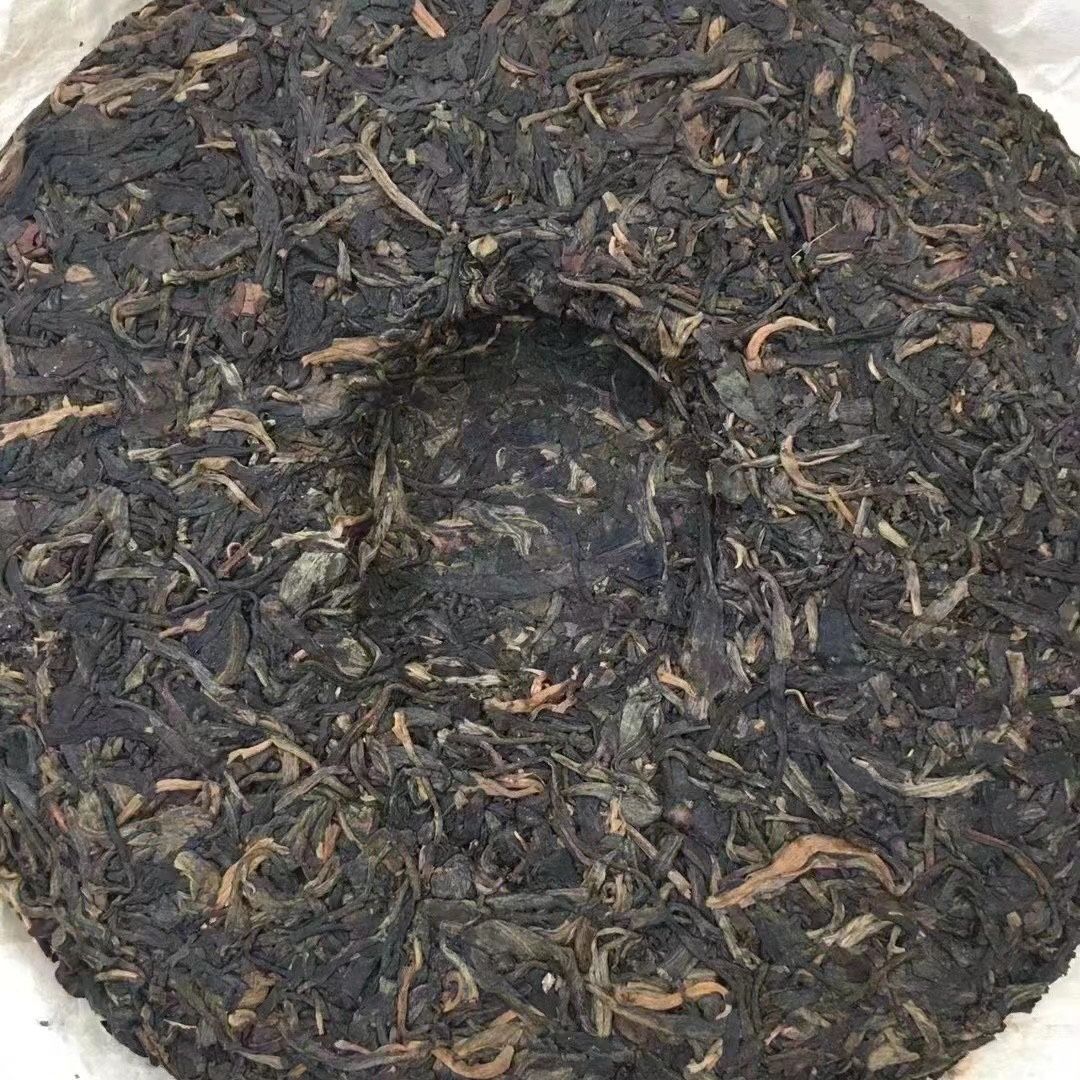 2007 MengKu Rongshi Pu'er Shen Pu-erh Tea Mengku Hao Raw Puer Cake 400g-