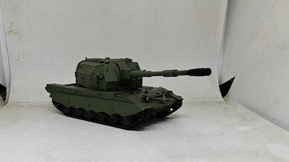 3DPrinting1/72 Russia 2S35 League Self-Propelled Artillery Tank Finished Product
