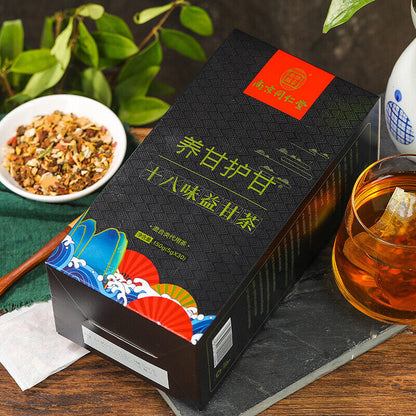 150g Premium Nanjing TongRenTang Liver Care Tea Eighteen Flavors Liver Care Tea