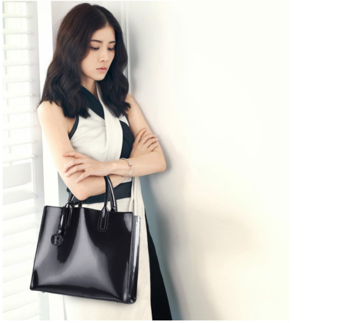 Leather Women Handbag Purse Shoulder Zipper Satchel Crossbody Bag Messenger Tote